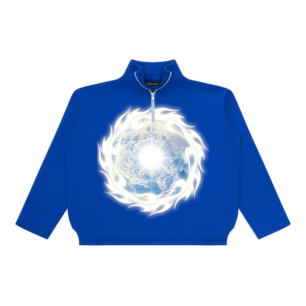 Sky Half Zip Long Sleeve